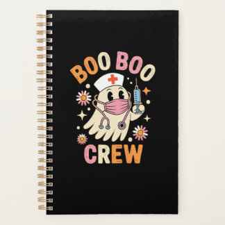 Agenda Boo Boo Crew Halloween Ghost Nurse Essential T-Shi