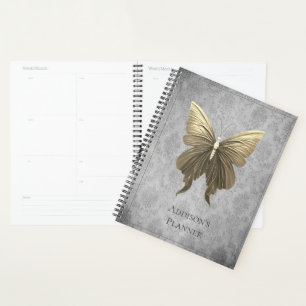 Agenda Borboleta Dourada