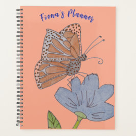 Agenda Borboleta e Flor 20XX de Fiona