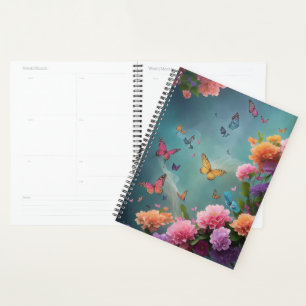 Agenda Borboleta e Flores