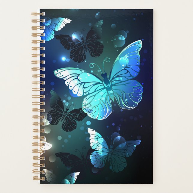 Agenda Borboleta Noturna Flutuante (Frente)