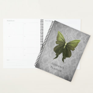 Agenda Borboleta verde