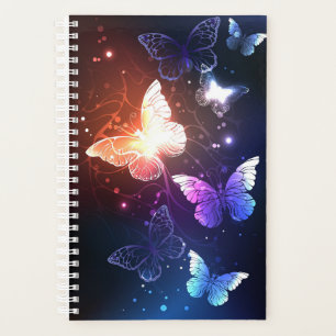Agenda Borboletas noturnas brilhantes