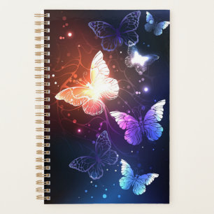 Agenda Borboletas noturnas brilhantes
