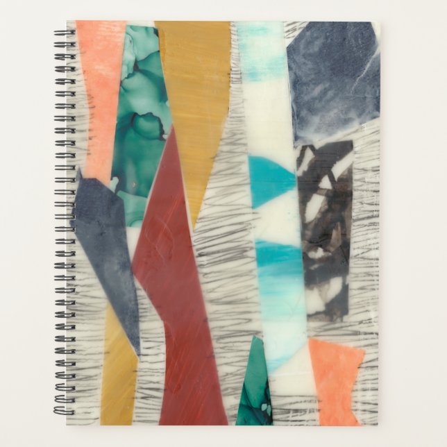 Agenda Borda colorida II (Frente)