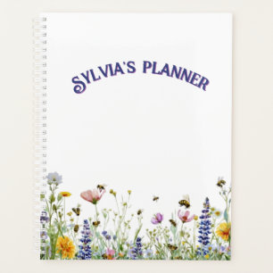 Agenda Borda Inferior Floral
