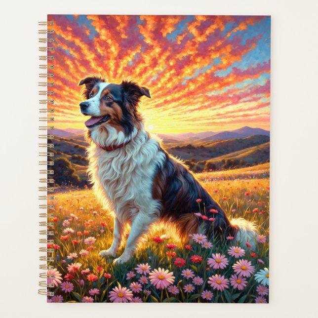 Agenda Border Collie Dog (Frente)
