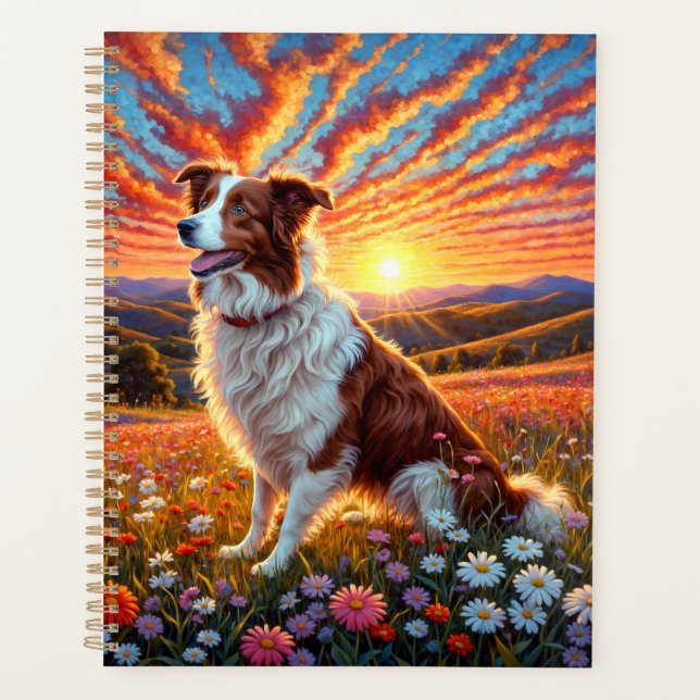 Agenda Border Collie Dog (Frente)