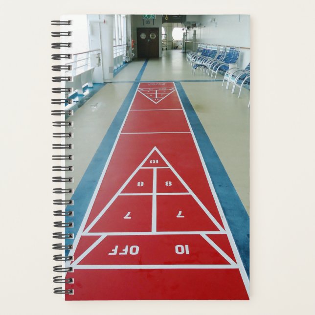 Agenda Bordo do Shuffleboard no Conselho (Frente)
