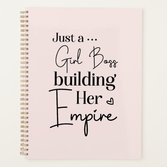 Agenda Boss Lady Planner (Frente)