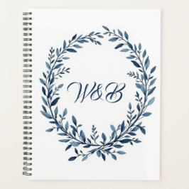 Agenda Botanical Monogram Wreath
