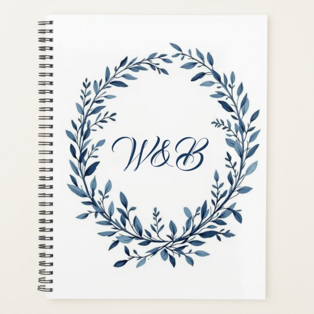 Agenda Botanical Monogram Wreath (Frente)