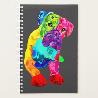 Agenda Boxer Dog Art