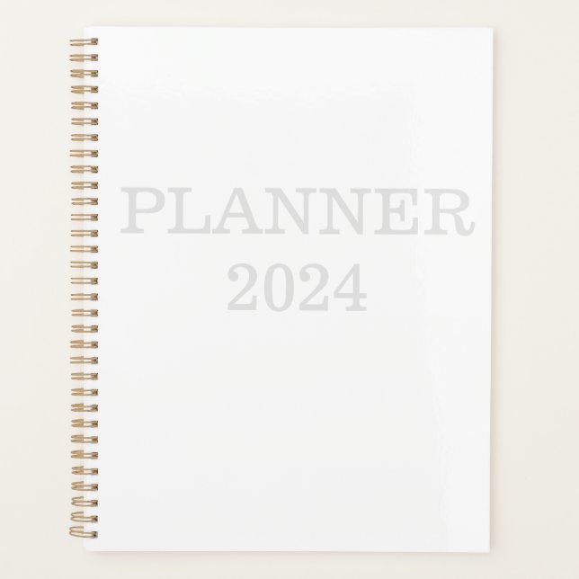 Agenda Branco clássico 2024 (Frente)