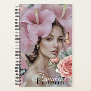 Agenda Bridesmaid de Arte Floral Eetoral Rosa Dusty