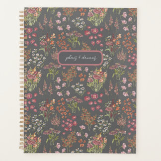 Agenda Bright floral scatter Planner