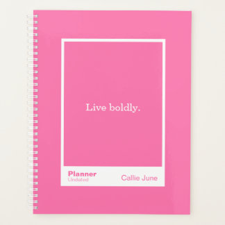 Agenda Bright Pink Block Quote | Fully Customizable