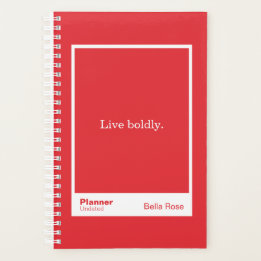 Agenda Bright Red Block Quote | Fully Customizable