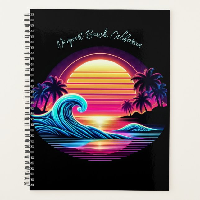 Agenda Brilho do Surf sunset (Frente)