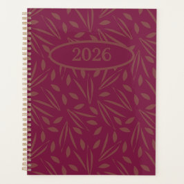 Agenda Brincando Entre a Folhagem: Folhas Douradas sobre