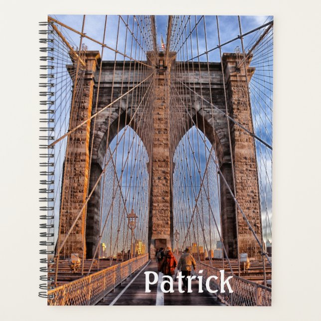 Agenda Brooklyn Bridge Nova Iorque (Frente)