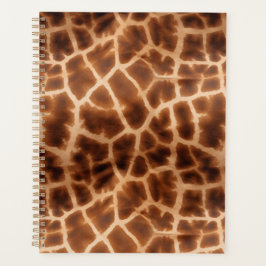 Agenda Brown Giraffe Impressão