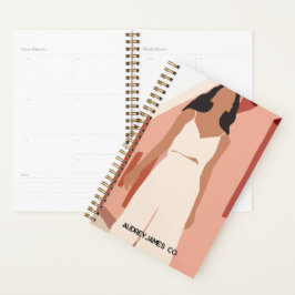 Agenda Brown Girl Boss Planner