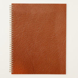 Agenda Brown Leather