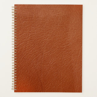 Agenda Brown Leather