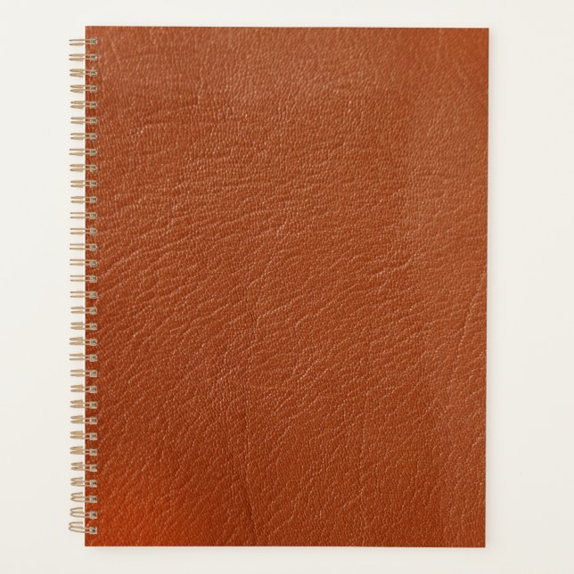 Agenda Brown Leather (Frente)