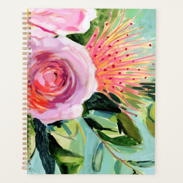 Agenda Brushy Floral I (Frente)