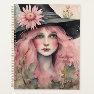 Agenda Bruxa Rosa Daisy