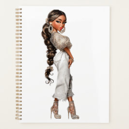 Agenda Bubble Ponytail Planner