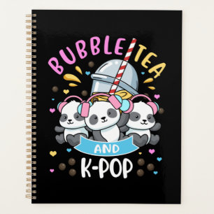 Agenda Bubble Tea K-Pop Gift Girls Boba Tea Gift Korea
