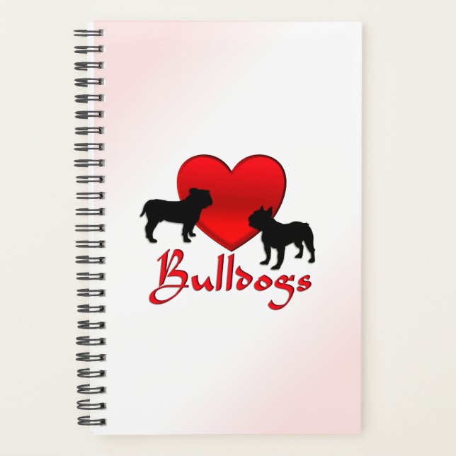 Agenda Bulldog do Coração (Frente)