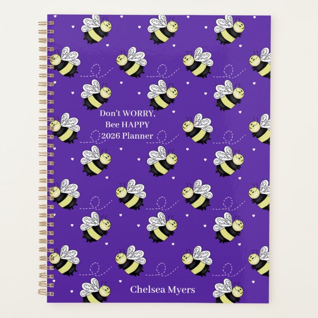 Agenda Bumblebee Clássico (Frente)