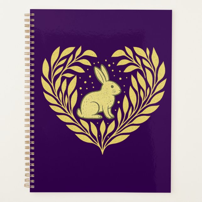Agenda "Bunny and Boughs" Planner (Frente)