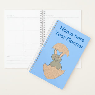 Agenda Bunny Hatching do Egg Weird Custom Planner