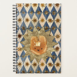 Agenda Bunny Pancake em um Ouro Starburst