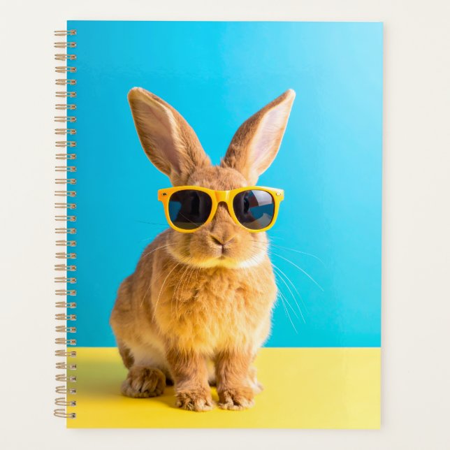 Agenda bunny with sunglasses (Frente)