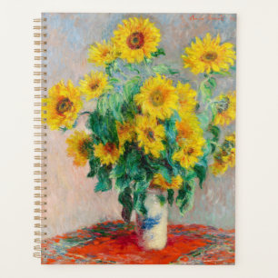 Agenda Buquê de Sunflower Claude Monet