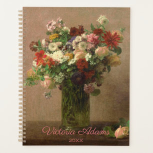 Agenda Buquê Floral - Belas Artes Francesas Personalizad