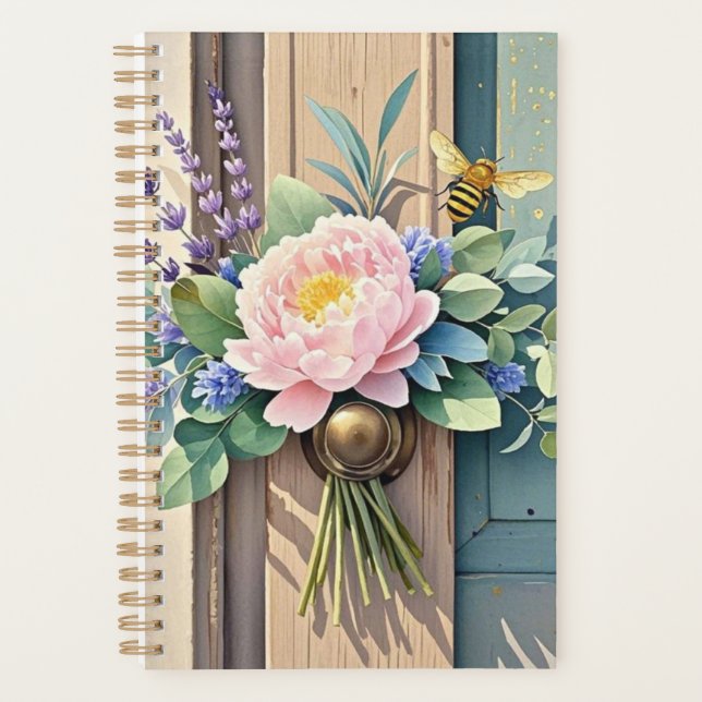 Agenda Buquês flores lavandas Flores russas (Frente)