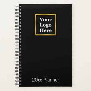 Agenda Business Black White e Dourado seu logotipo aqui 2