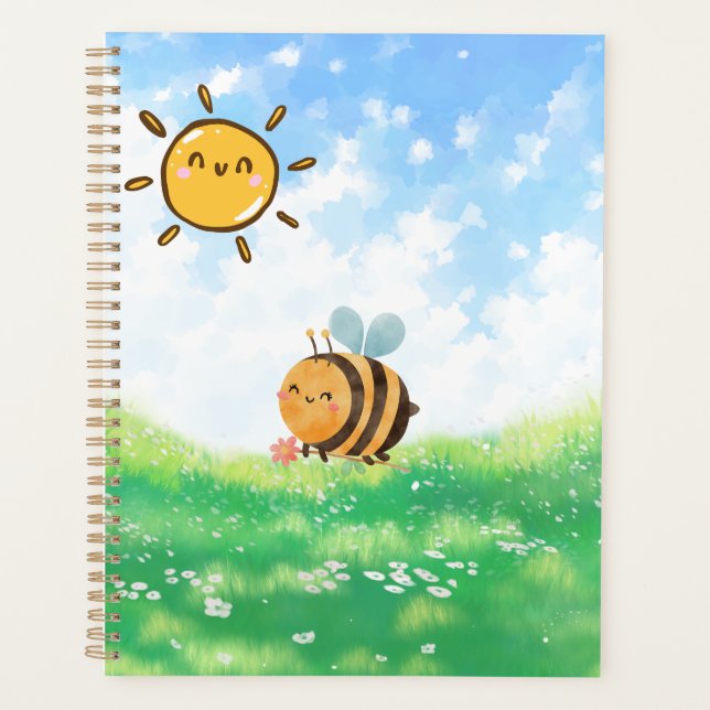Agenda Busy Bee Under the Blue Sky (Frente)