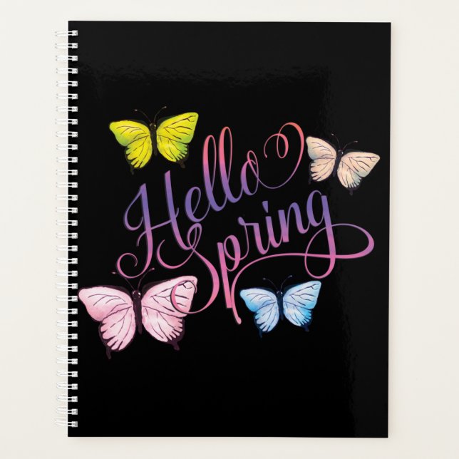 Agenda Butterfly Hello Primavera (Frente)