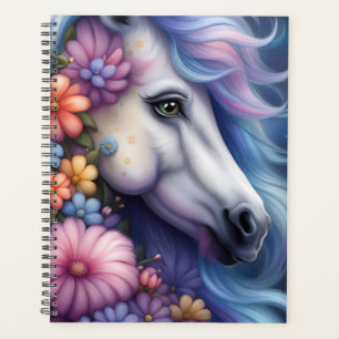 Agenda Cabeça de Cavalo e Flores