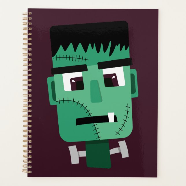Agenda Cabeça do Monstro de Frankenstein (Frente)