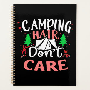 Agenda Cabelo de Acampamento Não Liga Engraçado