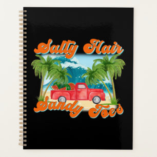Agenda Cabelo Sandy Toes Caminhão tropical e praia